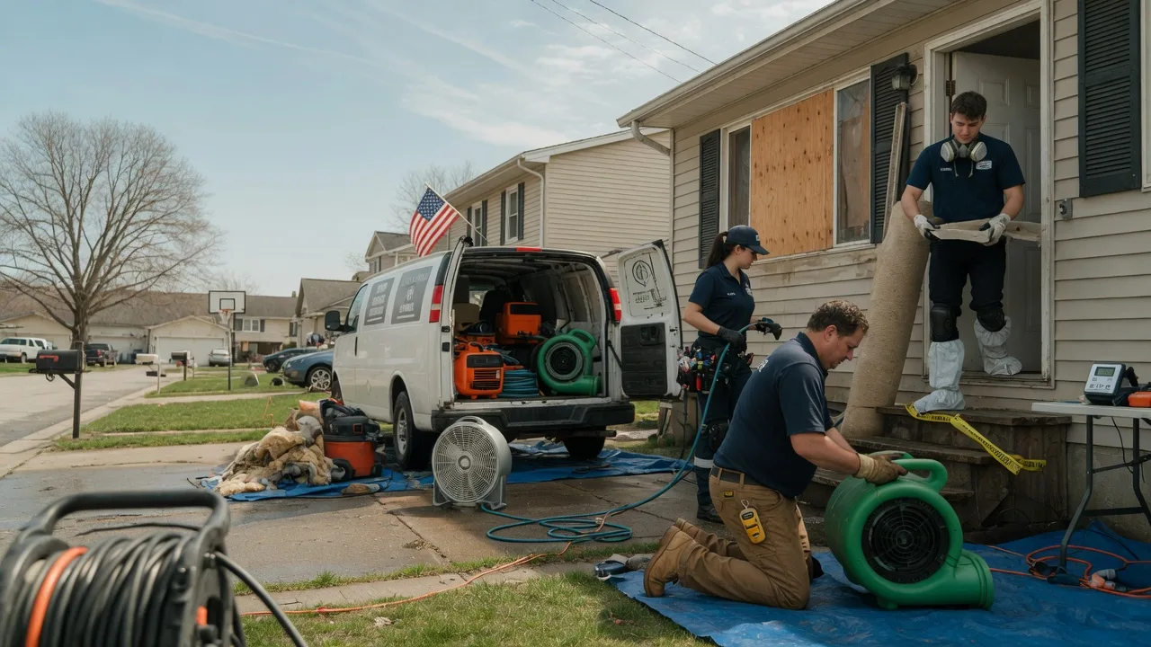 Water Damage Restoration in Irvona, PA near me
